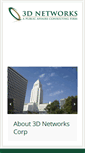 Mobile Screenshot of 3dnetworkscorp.com